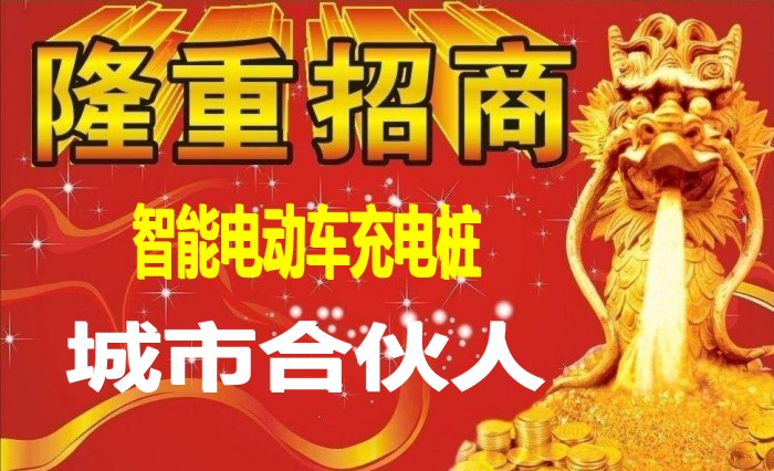 10路電動車智能充電樁，誠招城市合伙人