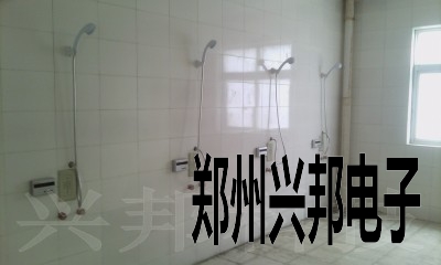 感應卡考勤、水控、售飯系統在武漢新世紀制冷工業有限公司安裝現場